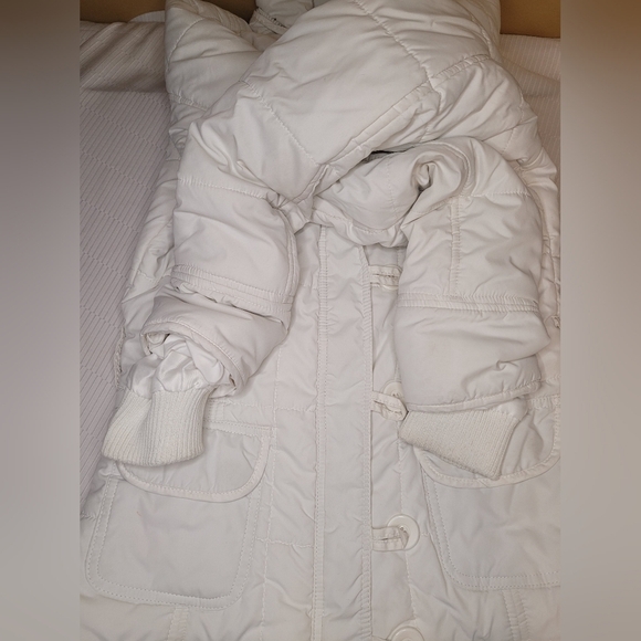 Zenana Outfitters My Favorite Jacket White Puffer sz S - Picture 6 of 13
